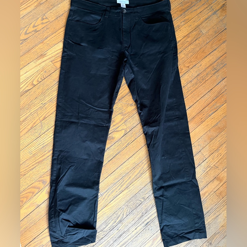 Calvin Klein Men's Jet Black Jeans